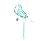 Illustration for article titled Bird Poop Chandelier Is Not for the Faint of Heart